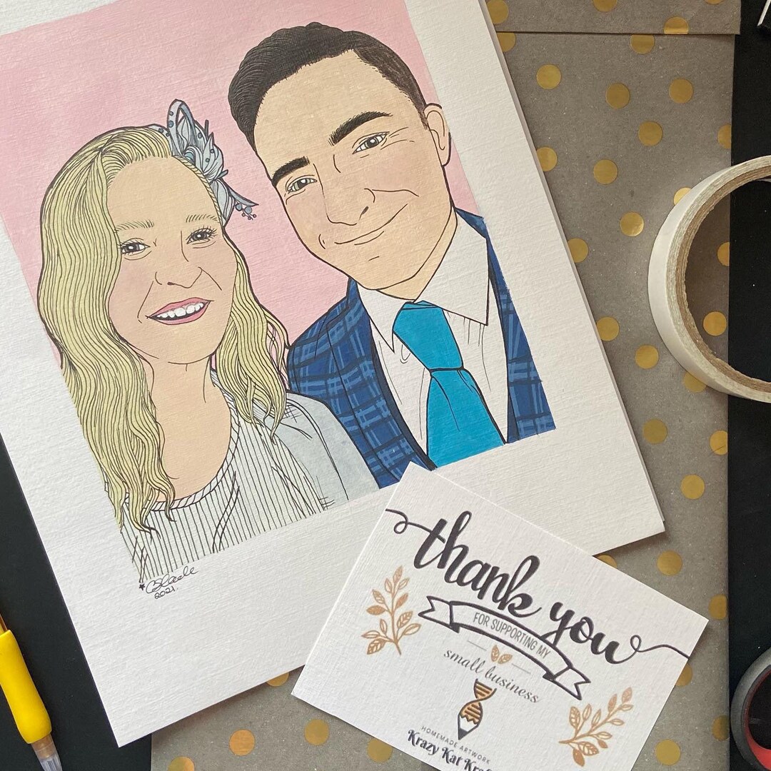 Customised Drawings Custom Handmade Drawing/painting A4 Illustration - Etsy