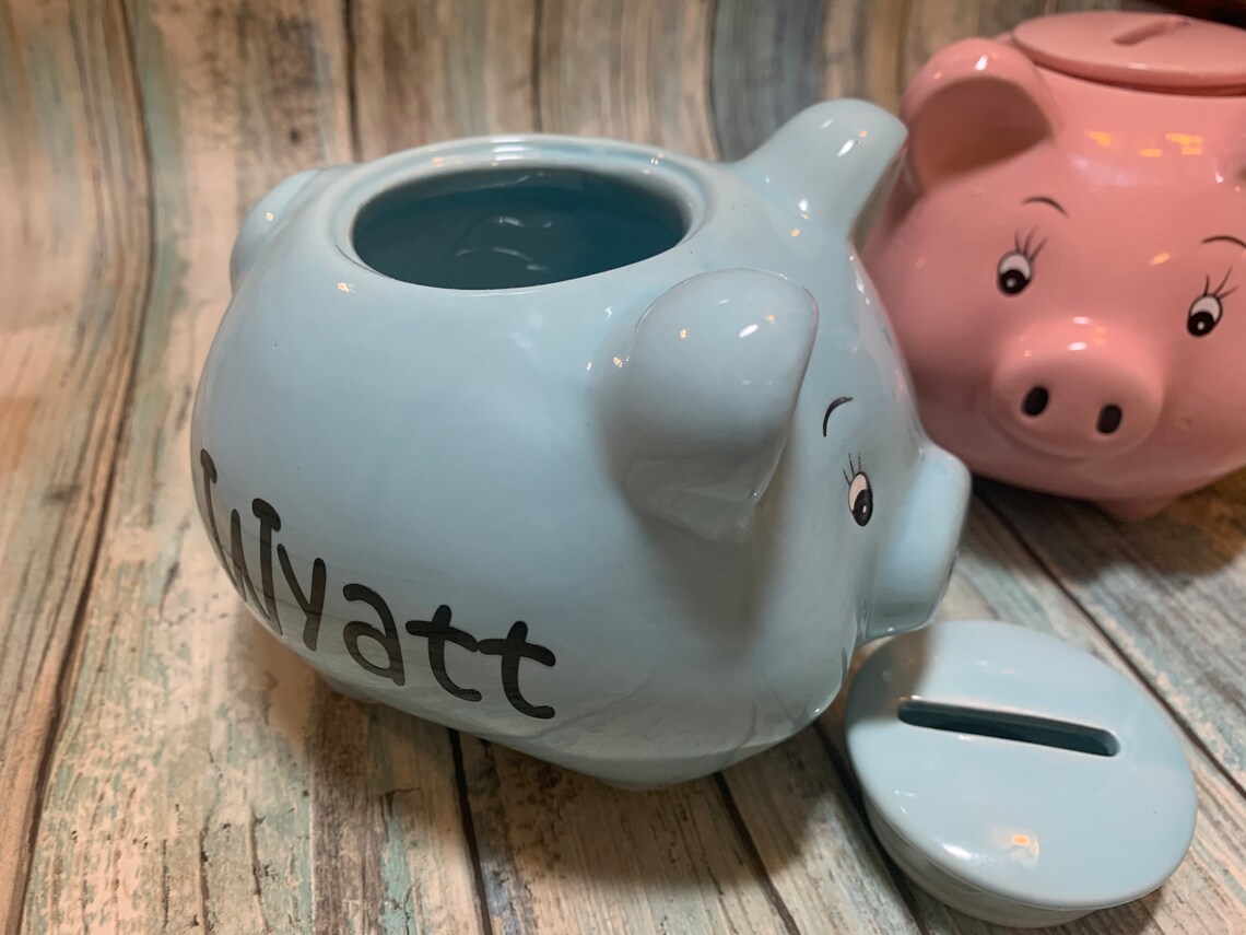 Piggy Bank Etsy