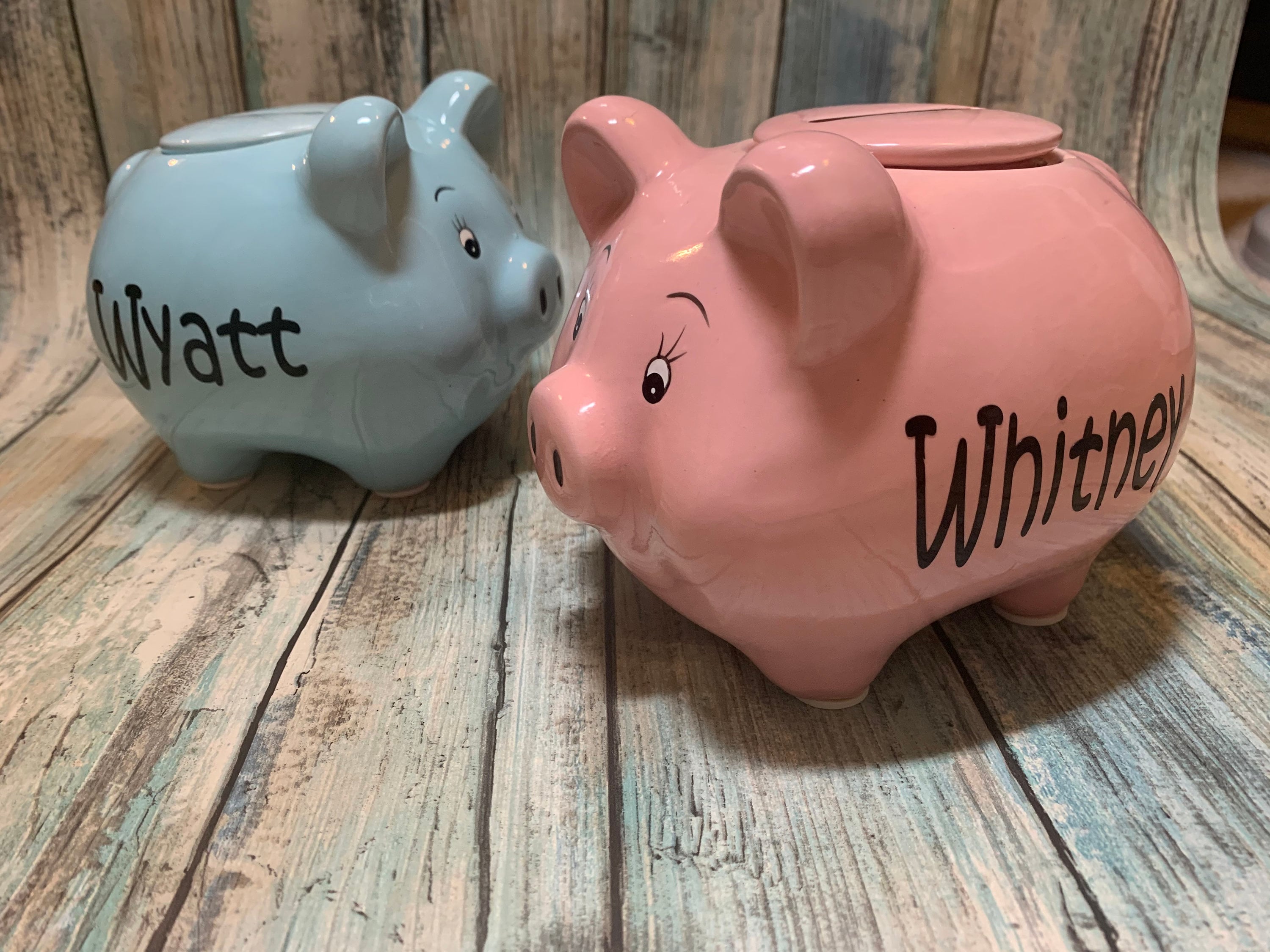 Piggy Bank Etsy