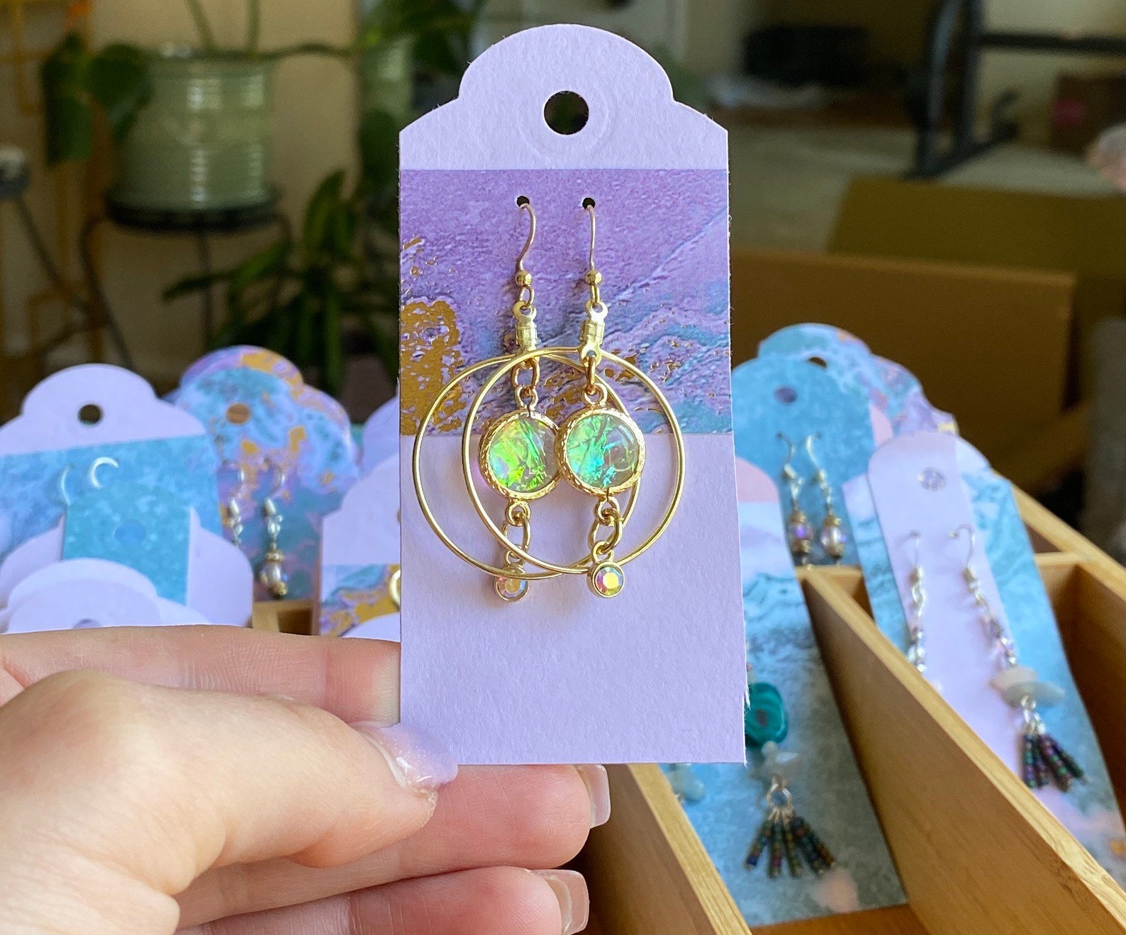 Handmade Earring Tags 15 Unique EARRING LABELS 15 pieces Etsy