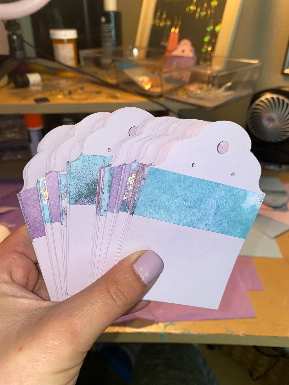 Handmade Earring Tags 15 Unique EARRING LABELS 15 pieces Etsy