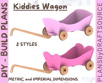 CHILD'S WAGON - DIY Wooden project plans