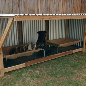 DOUBLE DOG KENNEL diy plans image 2