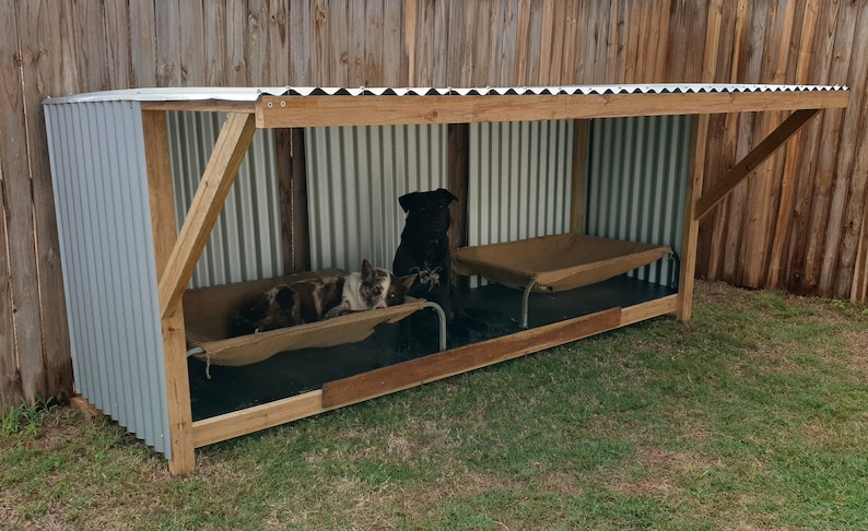 DOUBLE DOG KENNEL diy plans image 2