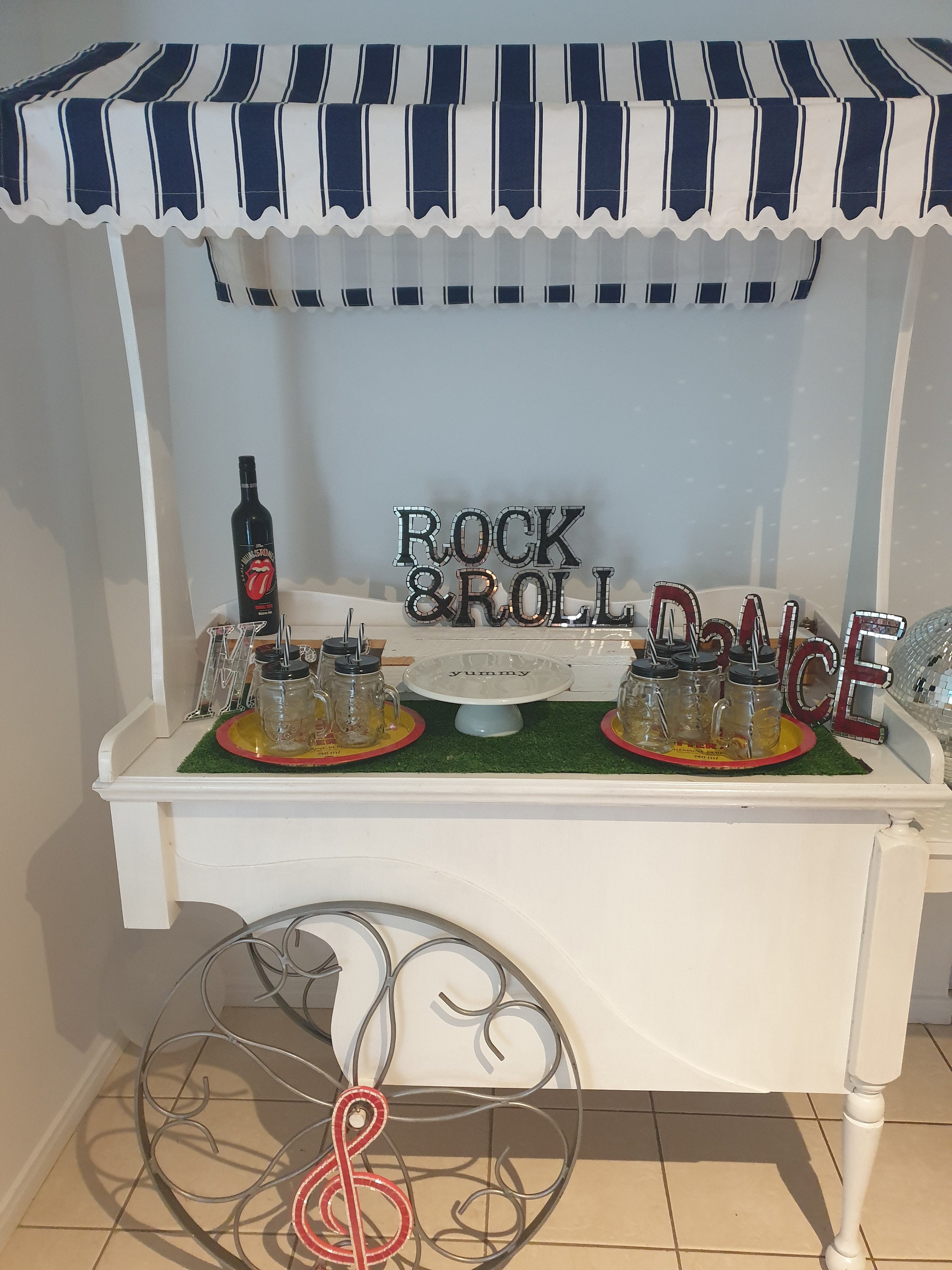 DIY PLANS for Fullsize Wooden Candy Cart Dimensions in Mm Etsy