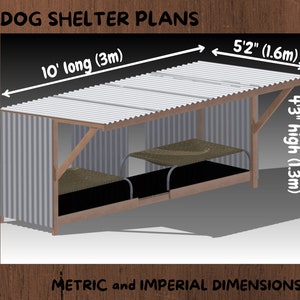 DOUBLE DOG KENNEL diy plans image 1