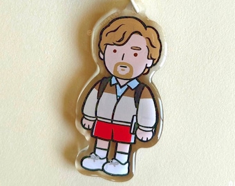 Murray acrylic keychain | Flight of the Conchords