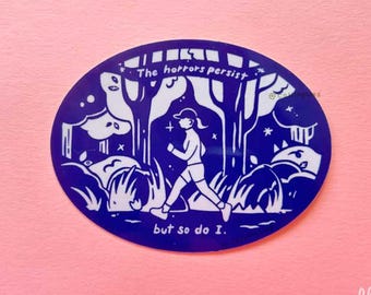 Persisting Runner original sticker | Dishwasher safe