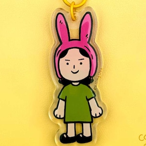 Louise acrylic keychain | Bob&#39;s Burgers