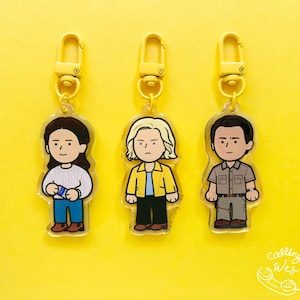 Pluribus acrylic keychain | Carol Zosia Manousos