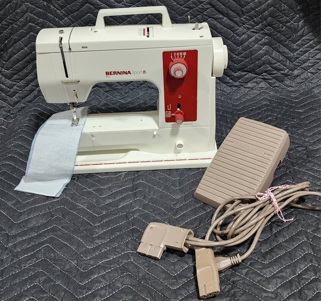 1980's Bernina 802 Sport Sewing Machine TESTED Etsy
