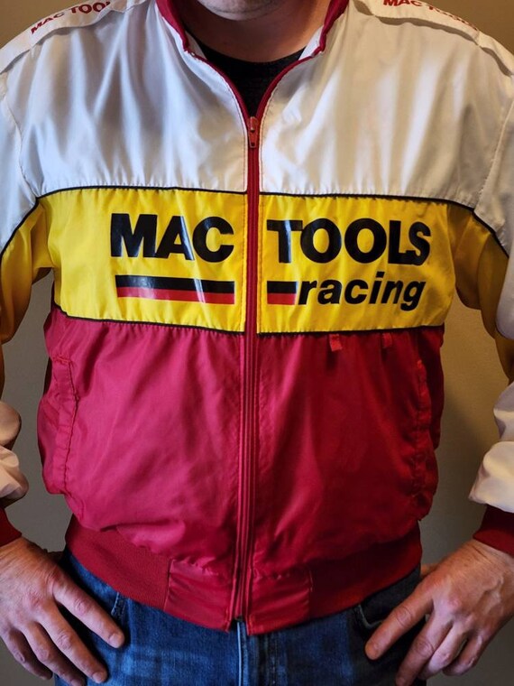 Racing × Vintage Mac tools racing big logo vintage Sh… Gem