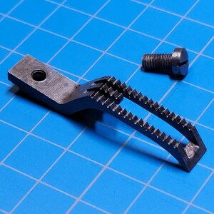 Improved Eldredge, Graybar Rotary, Western Electric Sewing Machine Feed Dogs with Screw