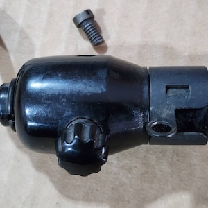 Original Singer 301 Sewing Machine Light Socket with Bulb Mounting Bracket Screw Tested