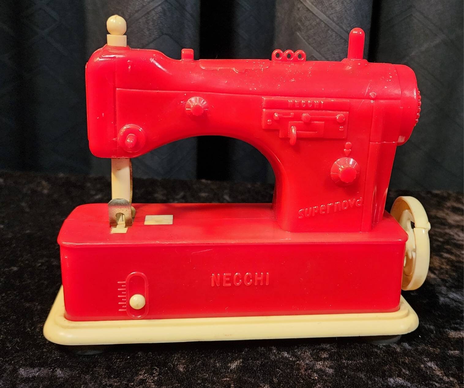 1950's Necchi Supernova Children's Toy Sewing Machine Etsy