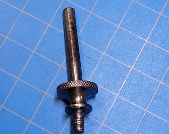 Antique White Sewing Machine Screw In Spool Pin