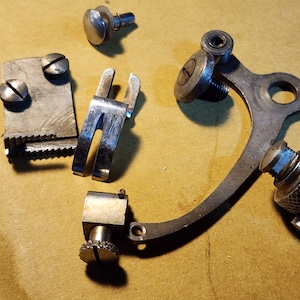 New Home Type 8F Sewing Machine Pressure Foot, Needle Clamp, Take Up Arm and Feed Dogs