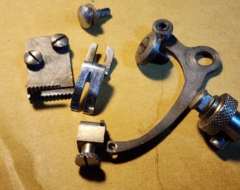 New Home Type 8F Sewing Machine Pressure Foot, Needle Clamp, Take Up Arm and Feed Dogs