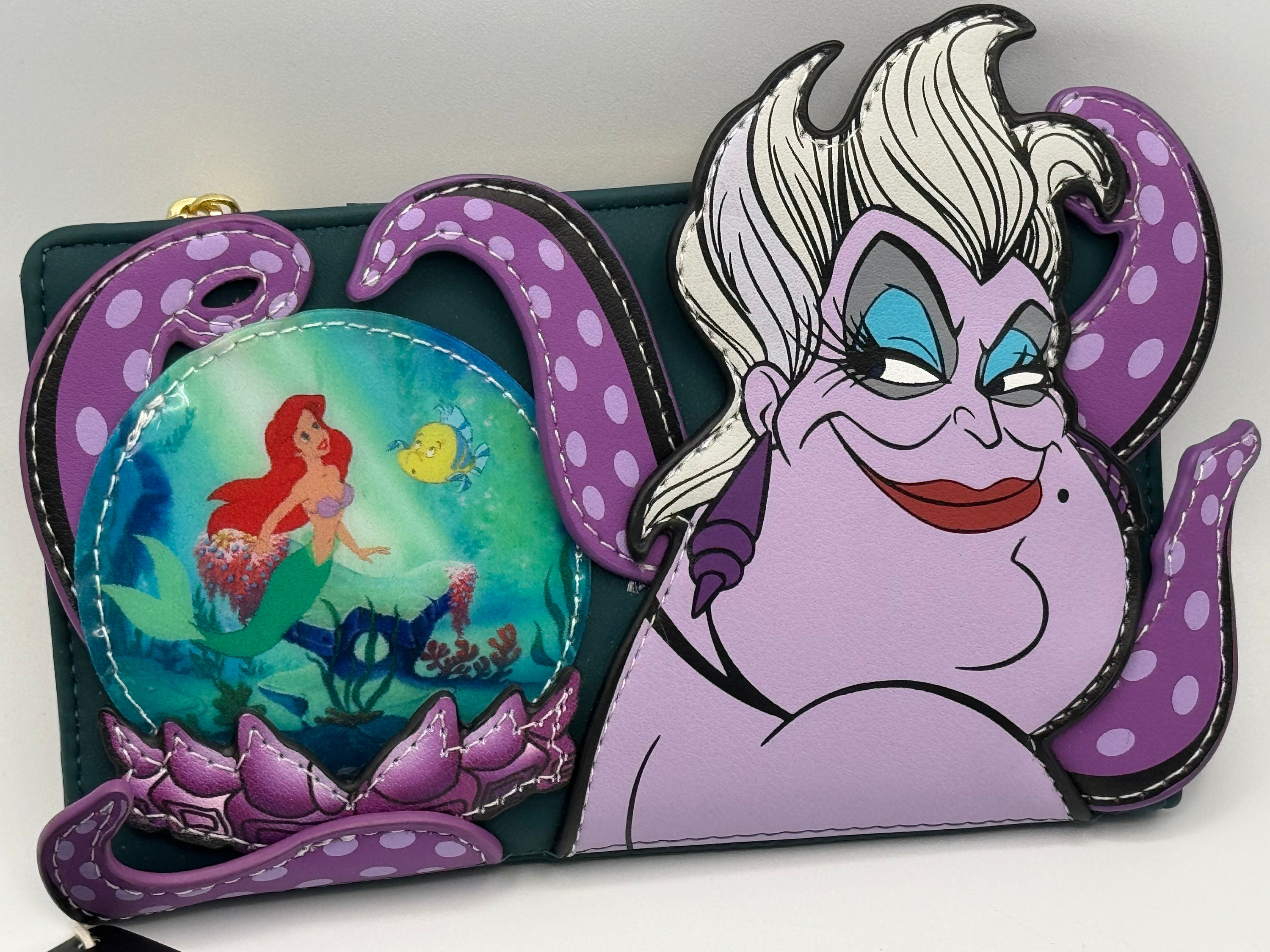 loungefly x Disney Ursula backpack + wallet Loungefly Ursula Little Mermaid backpack | Mercari main image 4