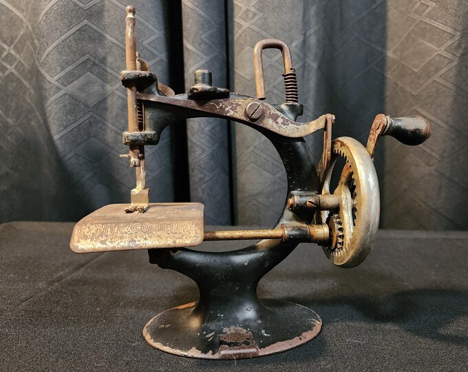 Little Comfort Improved Toy Sewing Machine by Smith and Egge Mfg