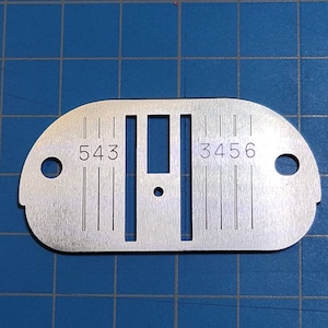 Vintage Original Singer Sewing Machine Straight Stitch Needle Plate 171468