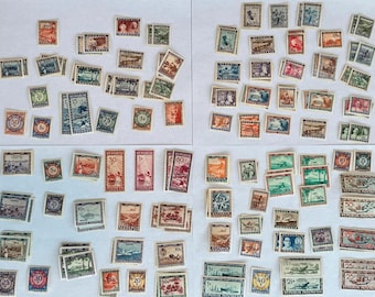 1949 Republik Indonesia 150+ Lote de sellos Puerto de Bajar, POS Udara, Staatsdruckerei