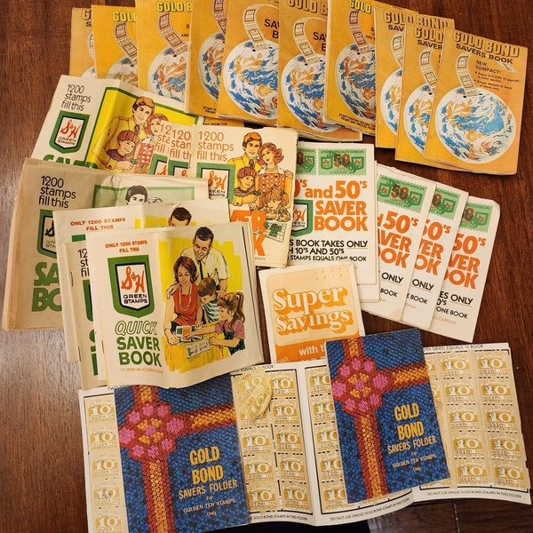 Gold Bond Stamps Etsy