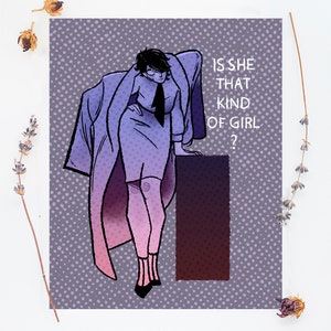 Businesswoman Gerard Way Poster&Print