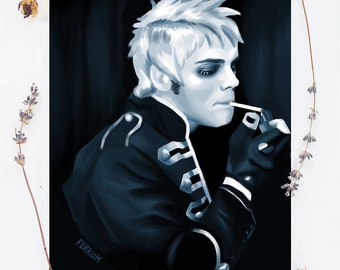 Black Parade Gerard Way Poster&Print