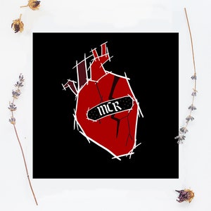 MCR Heart Print