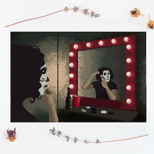 RayToro Black Parade Makeup Poster&Druck