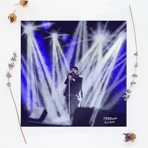 Hesitant Alien Gerard Way Poster&Druck