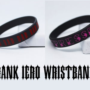Frank Iero Wristbands