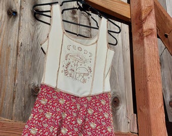 Upcycled Top - Boho - Hippie - Homemade