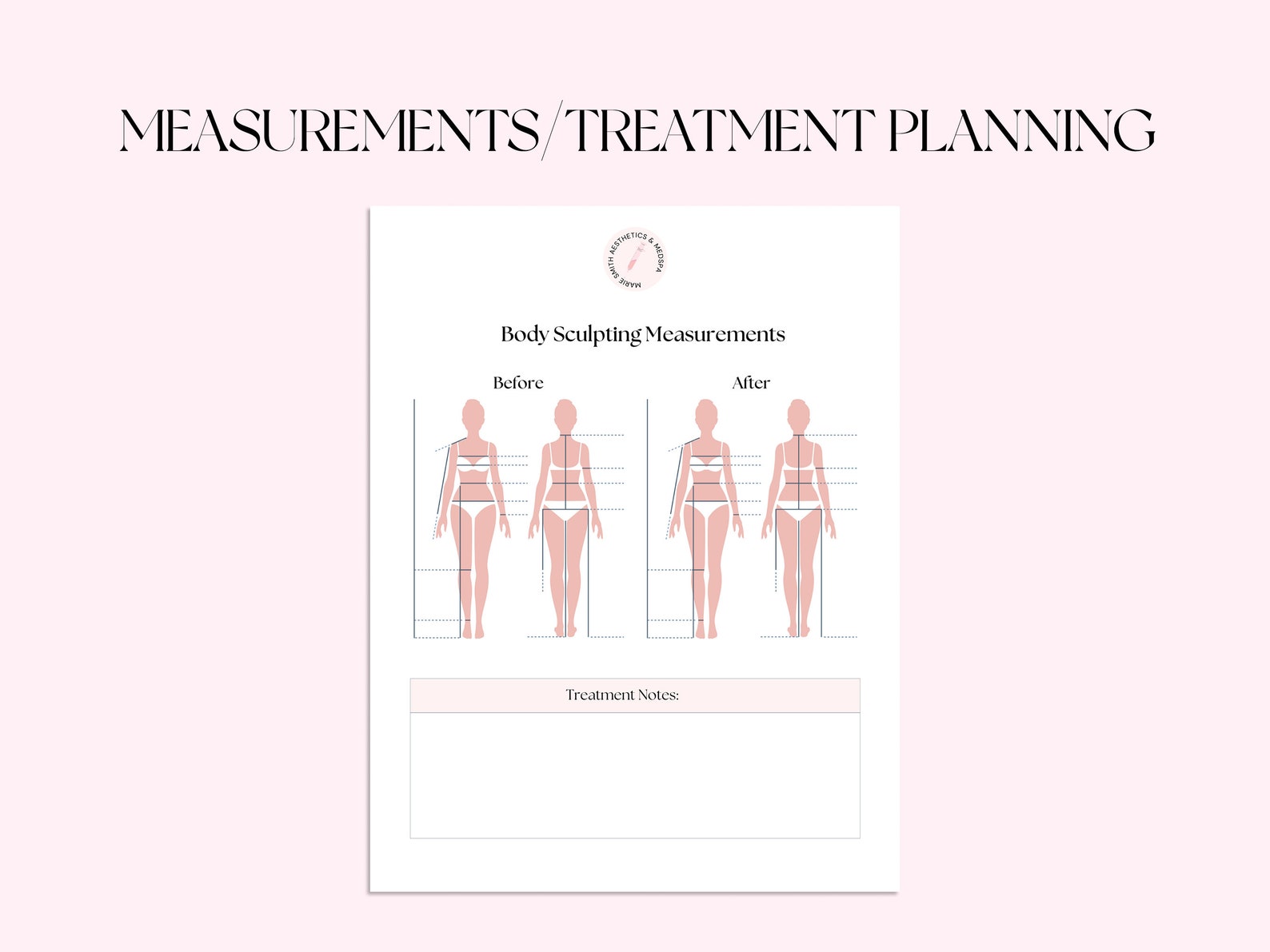 Editable Body Contouring Forms Body Sculpting Consent Forms Etsy