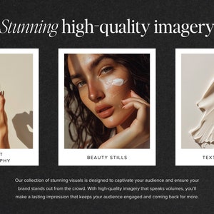 Peut inclure: Trois images mettant en valeur la photographie de haute qualit&eacute; pour les produits de beaut&eacute;. La premi&egrave;re image montre une main tenant un pot de cr&egrave;me blanc. La deuxi&egrave;me image montre le visage d'une femme avec une cr&egrave;me blanche appliqu&eacute;e sur sa joue. La troisi&egrave;me image montre une cr&egrave;me blanche en spirale sur un fond beige.