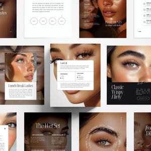 Lash Tech Instagram-bericht, sjabloon wimpertech, inhoud wimper, sociale media wimperkunstenaar, Instagram-feed wimpers, sjabloon wimperextensie