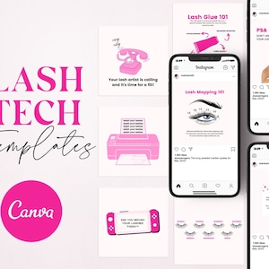 Lash Tech Instagram Post, Lash Artist Instagram Templates, Lash Extension Posts, Esthetician Instagram Posts, Lash Quotes, Social Media Lash
