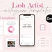 Lash Tech Instagram Post, Lash Artist Instagram Templates, Lash Extension Posts, Esthetician Instagram Posts, Lash Quotes, Social Media Lash 