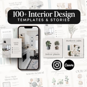 Interior Design Instagram Template | Interior Design Instagram Post, Interior Design Social Media Post, Interior Designer Instagram