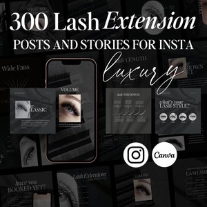 Lash Tech Instagram Templates, Lash Stylist Post, Lash Artist Template, Lash Tech Instagram Post, Lash Tech Social Media Posts, Lash Content