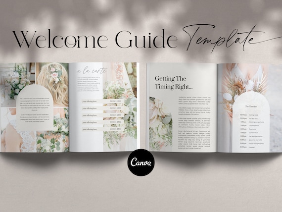 Wedding welcome booklet | Honestweddingadvice.com