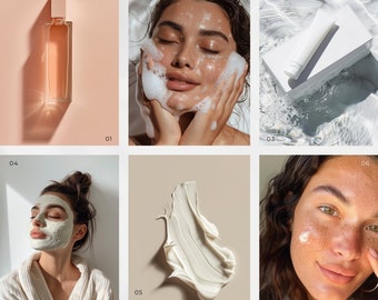 Skincare Stock Photos: Esthetician & Beauty Images (Digital Download)