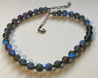 Grey Northern Lights Necklace