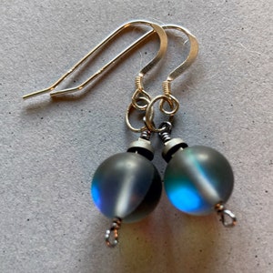 Grey Northern Lights Earrings