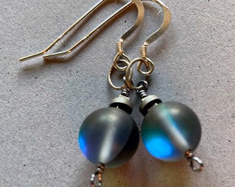 Grey Northern Lights Earrings