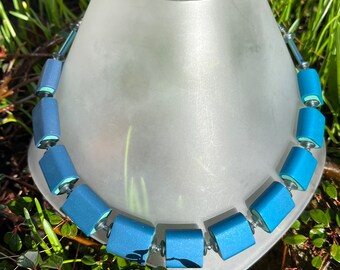 Two Tone Polymer necklace