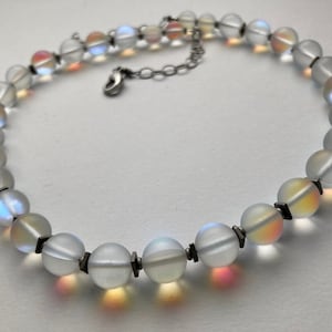 White Northern Lights Necklace