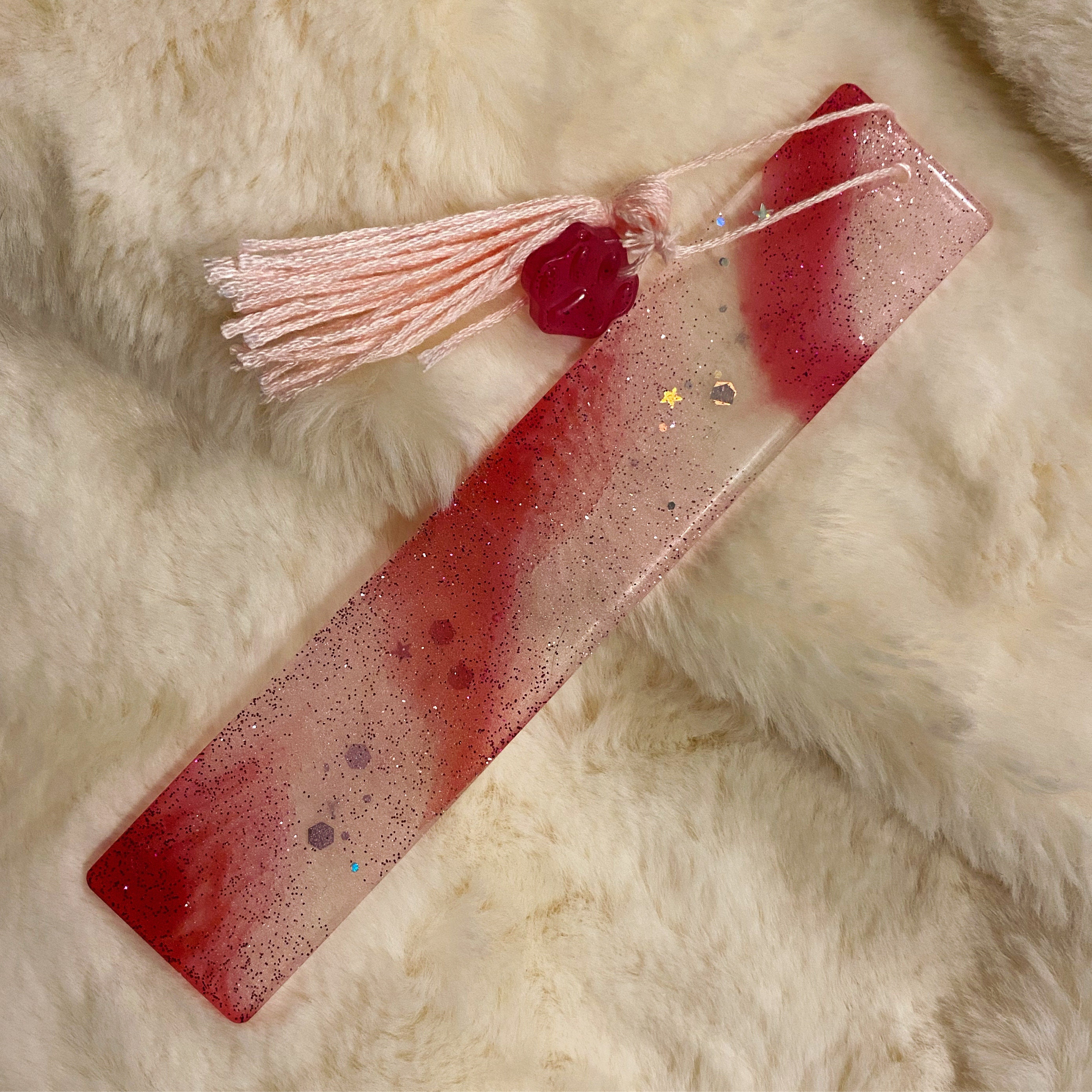 Pretty in Pink Bookmark Etsy UK