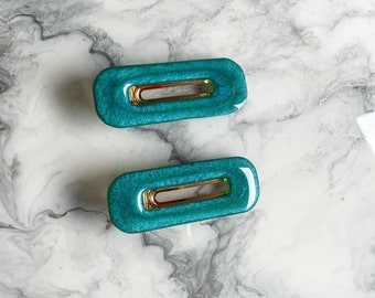 Turquoise Hair Clip